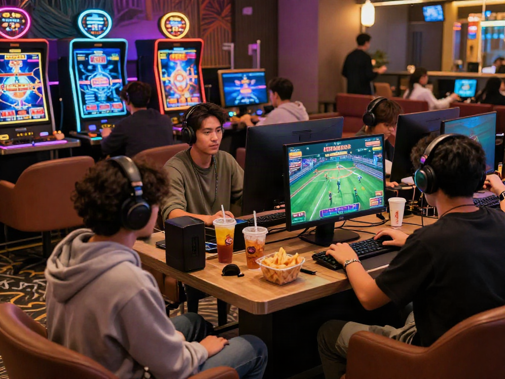 Exciting gaming session at https://man88pro.com/ with friends enjoying diverse betting options.