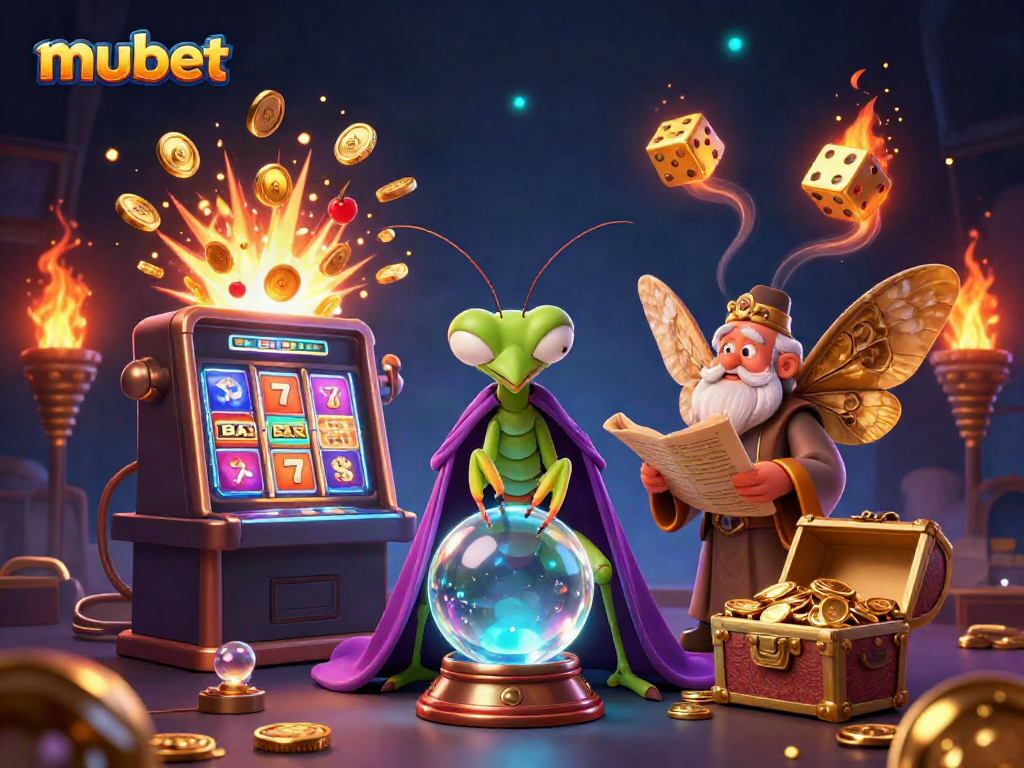 Engage with mubet's dynamic casino adventure featuring vibrant slot themes and mystical elements.