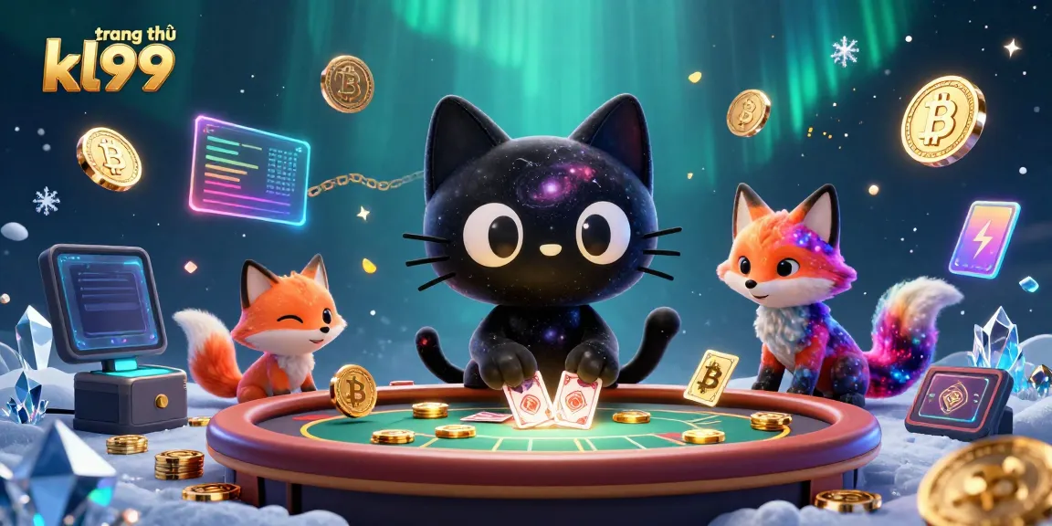 Engage in thrilling gameplay at trang chủ kl99 with captivating cosmic characters and casino elements.